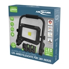 Projecteur led autonome 30W Ansmann sur batterie 18V électroportatif