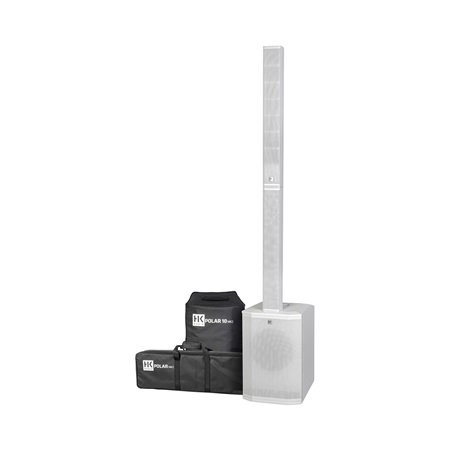 POLAR 10 MK2 blanc - sono portable amplifiée 1000W RMS HK Audio