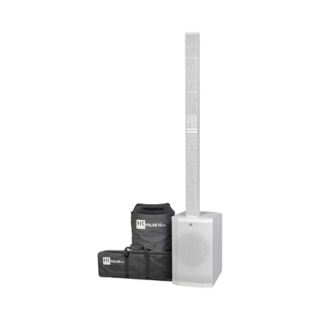 POLAR 12 MK2 blanc - sono portable amplifiée 1000W RMS HK Audio