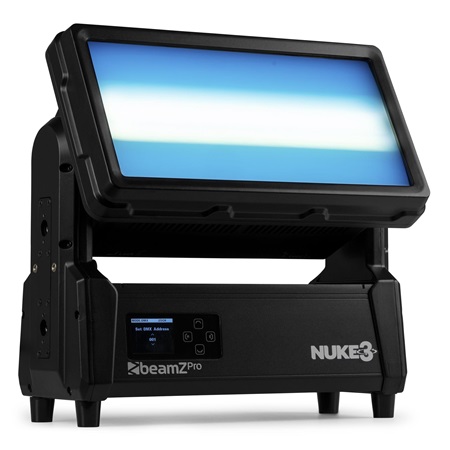 NUKE 3 - projecteur polyvalent FX/strobe motorisé + frost BeamZ Pro