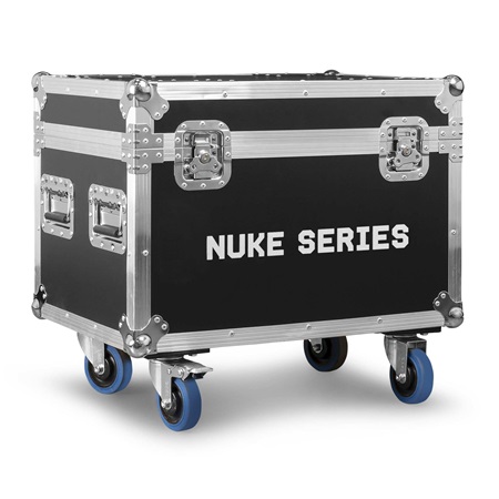 Flight case pour 2 projecteurs NUKE BeamZ Pro + accessoires
