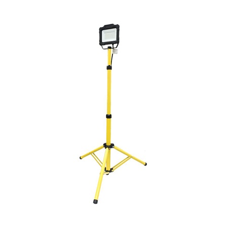 Projecteur led 30W 4000K sur trepied - IP65 / IK10