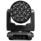 Pack de 2 lyres wash pro 19x15W RGBW Flash + flight case