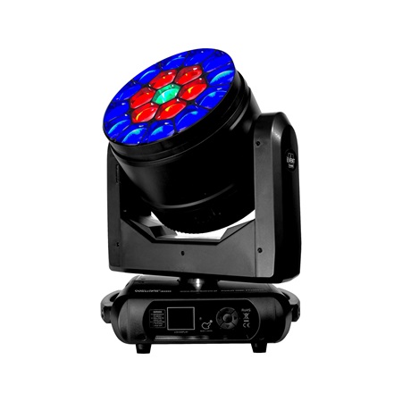 Pack de 2 lyres wash pro 19x15W RGBW Flash + flight case