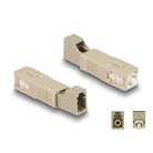 Coupleur fibre optique Duplex LC vers SC DELOCK 87942
