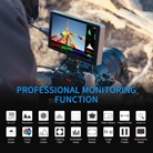Moniteur LCD vidéo broadcast HDMI FEELWORLD P6XL 6'' 4K 30Hz