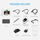 Moniteur LCD vidéo broadcast HDMI FEELWORLD P6XL 6'' 4K 30Hz