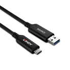 Cordon hybide USB 3.2 Gen 1 LINDY - 25m 