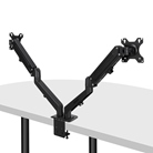 Support de table à clamper LINDY pour 2 écrans LCD 17 à 27'' 