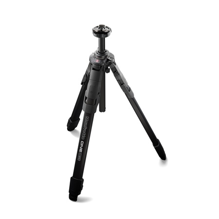 Trépied vidéo MANFROTTO  MTONEA aluminium muni de 3 sections - Noir 