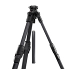 Trépied vidéo MANFROTTO  MTONEC aluminium muni de 3 sections - Noir 