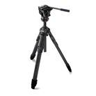 Kit trépied vidéo carbone MANFROTTO ONE rotule fluide 500X