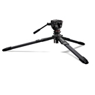Kit trépied vidéo carbone MANFROTTO ONE rotule fluide 500X