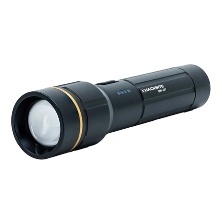 Lampe torche led focalisable à pile AA HACKLITE Pyralis 250 - 250lm