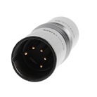 Adaptateur XLR 5 mâle - XLR 5 mâle noir NEUTRIK NA5MM-B