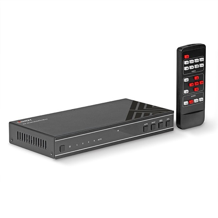 Commutateur Seamless Multiview LINDY 4x1 HDMI 2.0 4K UHD PiP