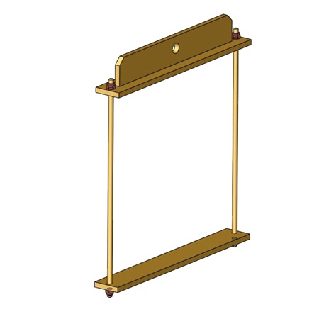 Suspension pour structure carrée SC500 ASD - noir