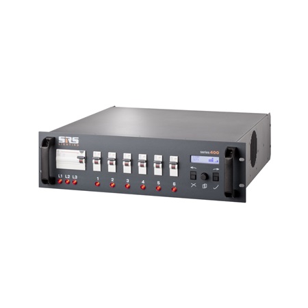 SRS Lighting SPUN6016 - Switchpack 6 canaux de 16A - DMX - 6 x NF