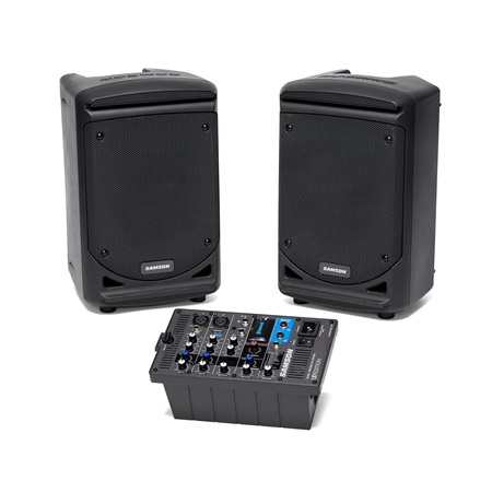 Samson Expedition XP300 - sono portable stéréo 300W + mixeur 6ch