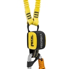 Longe double avec absorbeur d'énergie intégré et connecteurs MGO PETZL