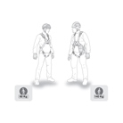Longe simple avec absorbeur d'énergie intégré PETZL Absorbica-I 150