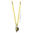 Longe double avec absorbeur d'énergie intégré PETZL Absorbica-Y 150