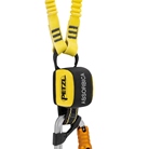 Longe double avec absorbeur d'énergie intégré et connecteurs MGO PETZL