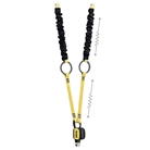 Longe double avec absorbeur d'énergie intégrés PETZL