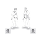 Longe simple réglable avec absorbeur d'énergie intégré PETZL