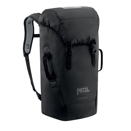 Sac à dos de portage robuste 30l PETZL Transport 30 Noir