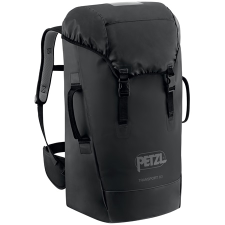 Sac à dos de portage robuste 60l PETZL Transport 60 Noir