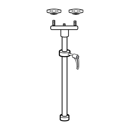 Jambe pour projecteur de pont ROBERT JULIAT JPP
