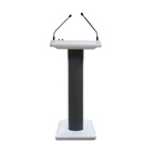 Lectern Pro silver Chiayo - pupitre de conférence batterie + sono 250W