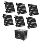 Matrix Beam Flash - pack de 6 panneaux matriçables 300W + flight case