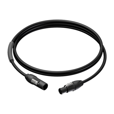 Cordon H07RN-F moulé Neutrik powerCON TRUE1 M/F - longueur 5m