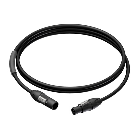 Cordon H07RN-F moulé Neutrik powerCON TRUE1 M/F - longueur 10m