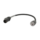 Adaptateur DAP 25cm TRUE1 out vers Powercon blanc femelle