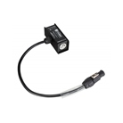 Adaptateur Hilec TRUE1 in vers boitier in/out Powercon (bleu/blanc)