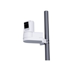 O4-PMW - Support tube ou colonne BirdDog O4-PM pour caméra PTZ O4 - Blanc