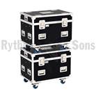 Flight-case Rythmes et Sons pour 2 supports écran ASD SP LCD