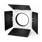 Coupe-flux 4 volets pour projecteur Lynx 13W Blanc