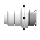 Nez optique Cadreur Zoom 20-36° pour projecteur Lynx 40W Blanc