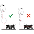 Palan DMX avec boule Led SHOWTEC Illumilift RGBW Turbo