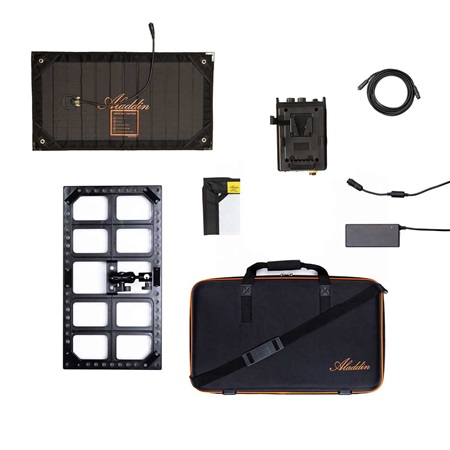 Kit panneau Led souple et flexible ALADDIN Mosaic Mini 1x2 RGBWW