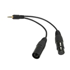 MM-YDMX - Câble adaptateur DMX Y Jack 3.5mm vers XLR 5Pin ALADDIN