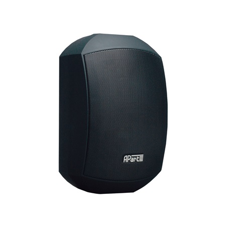 Paire d'enceintes d'installation APART 4'' 100V et 16 ohms noire