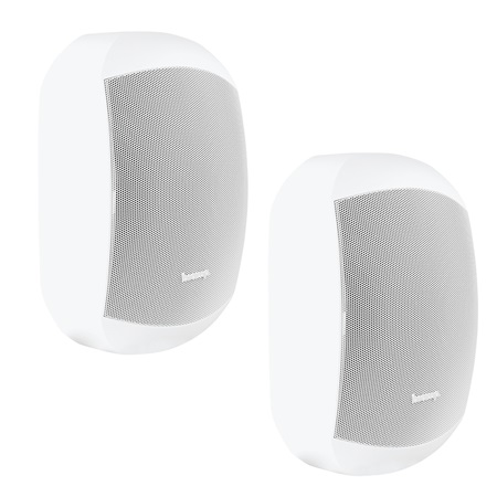 Paire d'enceinte murale IP64 blanche 60W sous 100V MASK6CT APART