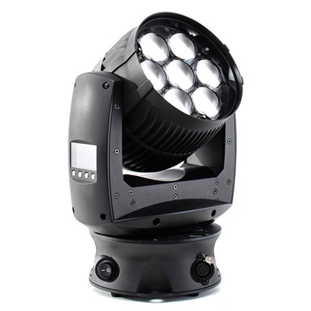 Lyre robotisée Wash Zoom GLP 7°-50° 7 x 15W RGBW by Osram Ostar