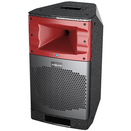 Bundle Audiocenter 2 enceintes amplifiées SA310 avec flight case noir