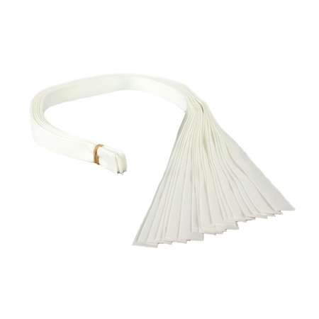 Paquet de 49 nouettes polyester 80cm x 20mm - ECRU